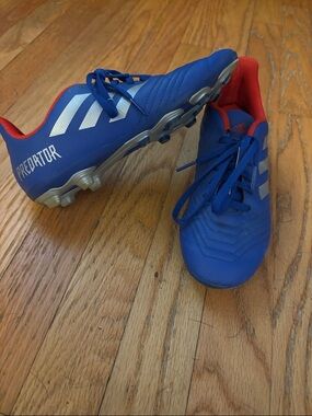 adidas Kids Predator Soccer Cleats - Blue/Red